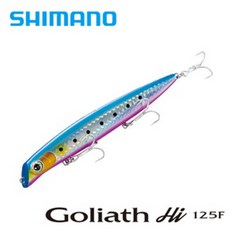 시마노 엑센스골리앗하이 XL-112Q 125F 17g 플로팅, 10T 펄RH