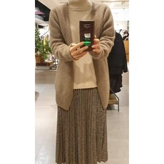 [현대백화점]러브앤쇼 LCAKPCD06 라쿤폭스숄홀가가디건
