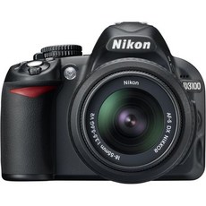 Nikon D3100 DSLR 카메라 1855mm f3.55.6 오토포커스S Nikkor Zoom 렌즈 제조사 단종, 18-55mm VR Lens_Standard Packa - 니콘d3100