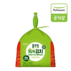 생산직송 풀무원 톡톡김치 전라도식 포기배추김치 10kg - 추천, 톡톡김치 전라도식 포기김치 10kg - AJ, 1개