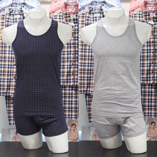 런닝팬티세트런닝트렁크속옷남성60수