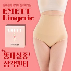 에밋 여성용 보정속옷 하이웨스트 똥배실종 삼각팬티