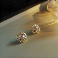 미니담수진주귀걸이
