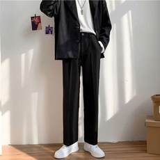 behaupten 남성 데일리 조거 슬랙스 (WC77ED3), 베이지 - 2XL_x000D_, 색상:베이지 / 사이즈:2XL_x000D_
