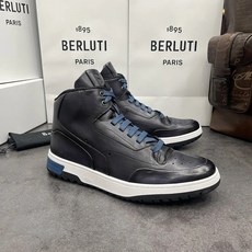 Berluti Playtime SS24 남성 로퍼 캐주얼 스니커즈 남성 신발 2 배색 S5798-V1MM7 - 벨루티구두