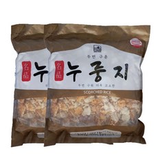 명품 두번구운 고소한 업소용 누룽지 3kg 2봉 가마솥누룽지 아침간편식 숭늉, 2개