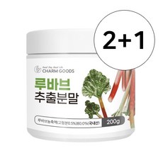 [2+1]국내산 루바브 뿌리 추출물 분말 200g