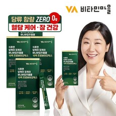 비타민마을 2중케어 혈당 유산균 식후엔 당케어 장케어 바나바잎추출물 10억 프로바이오틱스 30포, 60g, 4박스