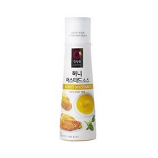 청정원 허니머스타드소스 320g 스테이크 오리고기 치킨 돈까스 샌드위치 브런치, 1개