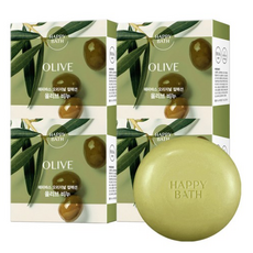 해피바스 올리브 모이스춰 바 비누