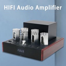 하이파이 진공관 앰프 고출력 Hifi 발열 튜브 프리 스테이지 오디오 스피커 홈 시어터 블루투스 5.0 지지대 4-16 120W, One Set