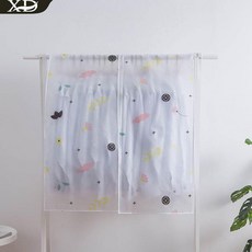 옷 먼지방지 커버 덥는천 코트 가정용 가리다 옷감 투명 먼지 방지 걸이, 뚜껑 수건 핑크 뭉게 뭉게 피어오르다, 통용