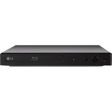 블루레이 플레이어 DVD CD 스트리밍 서비스 및 내장 WiFi 블랙을 지원하는 LG BP350