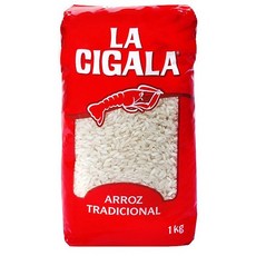 LA CIGALA 크레이피시 라운드 라이스 패키지, 4개, 1kg