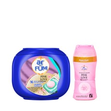 아로퓸캡슐세제 로즈 50개입+부스터 로즈 150g