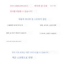 와이퍼암스프링