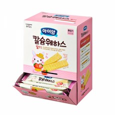 일동후디스 아동용 아이얌 칼슘웨하스 6g x 50p, 딸기, 300g, 1개