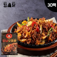 킹닭 양념오돌뼈 300g x 30팩 매콤한 오도독 돼지고기 양념 오돌뼈, 30개