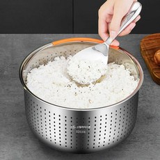 저당 밥솥 채반 분리 당도 낮추기 다이어트 트레이, 3L찹쌀찜기(1-4인용)스테인리스, 1개