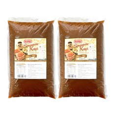 프리미엄 싱가포르 카야잼 허니브라운 2.5kg 대용량 2팩 총 5kg