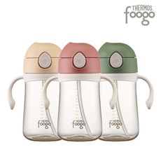 푸고 프리미엄 뉴트럴 PPSU 유아용 대용량 빨대컵 380ml TKFG-380, 뉴트럴핑크（P）/상품