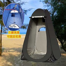 jncown 1인용낚시텐트 접이식 텐트 낚시텐트 야외 바람막이, 3. 단일 은코팅 군녹창 1x2m