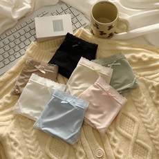 천사마음 리본 요일 팬티 7종세트