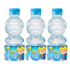 팔도 뽀로로 샘물 250ml, 먹는샘물 지하수, 80개