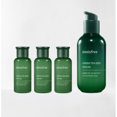 이니스프리 그린티 씨드 바이옴 고수분 세럼 160ml+휴대용 30ml x 3 코스트코, 1개