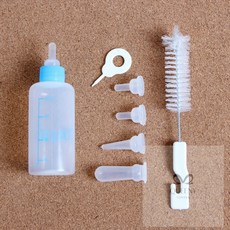 퀴니 마이펫 반려견 젖병 세트 성견약투여, 1개