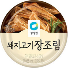 대상 청정원 돼지고기 장조림, 95g, 15개