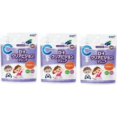 로트 제약 로트 클리어 비전 주니어 60 알갱이 (1 개월 분) 블루 베리 맛 3 개, 3개
