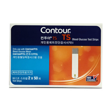 컨투어 BAYER 바이엘 컨투어TS 혈당시험지 2박스 200매 SW