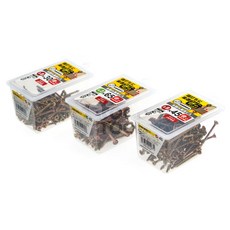 야하타 643 목재용나사 3.8X30mm 160pcs 나무균열방지, 160개