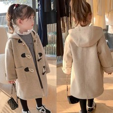 남아 여아 롱코트 후드코트 키즈 아기 데일리 나들이 행사 등원룩 남매룩 떡볶이코트