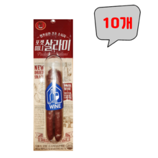 포켓 미니 살라미 건조 소시지 40g, 10개