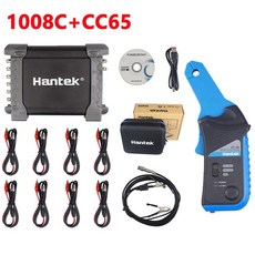 오실로스코프 Hantek 프로브 패시브 감쇠기 HT201 1008C 자동차 PC 스토리지 USB 8 채널 프로그래밍 가능 생성기, 1) 1008C wiht CC65, 1개