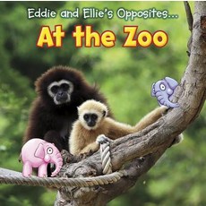 (영문도서) Eddie and Ellie's Opposites at the Zoo Paperback, Raintree, English, 9781410953452