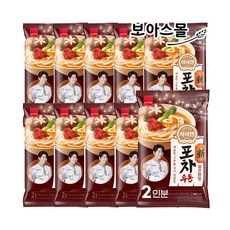 삼립 하이면 신포차우동 얼큰한맛 x 10봉 (2인분), 10개, 424g