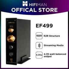 HIFIMAN EF499 DAC/앰프/헤드폰 스탠드 스트리밍 미디어 및 R2R DAC용 지지대 포함, 1)220V - ef499