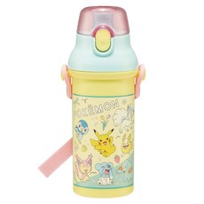 포켓몬스터 뉴 레트로 어깨끈 물통 480ml 항균+, 포켓몬스터 뉴레트로, 1개