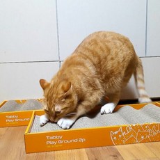 파도 고양이 소파 스크래쳐 양면 리필 2PX3개, 단품, 본상품선택