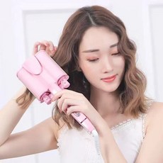 keka 물결펌고데기 물결웨이브 고데기 볼륨 온도조절 에그롤 라면머리, 핑크, 1keka-4083(32mm)독일기술업그레이드정품