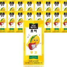 미닛메이드 조이 망고 195ml 32팩, 32개