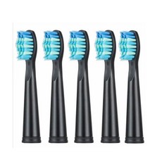 소닉 교체 Seago 칫솔 헤드 부드러운 SG507B908909917610659719910575551548, [01] 1pack Balck, 1) 1pack Balck