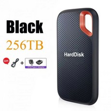 10TB외장하드 대용량 휴대용 SSD 하드 디스크 노트북 모바일 HDD 저장 장치 USB 3.1 HD 외장 드라이브 E61 2TB 256TB