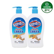 유한락스 도마 행주용 세제, 483ml, 2개