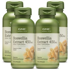 GNC 보스웰리아 추출물 450mg 캡슐, 100정, 4개