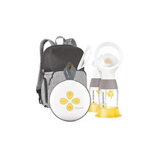 Medela Breast Pump | Swing Maxi Double Electric | Portable Breast Pump | USB-C Rechargeable | Bluet, Swing Maxi wBag, one option, 1개