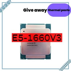 제온 E5-1660 V3 3.0GHz E5-1660V3 8 코어 20MB E5 1660V3 140W 1660 DDR4 1866MHz FCLGA2011-3, 한개옵션2, 한개옵션1